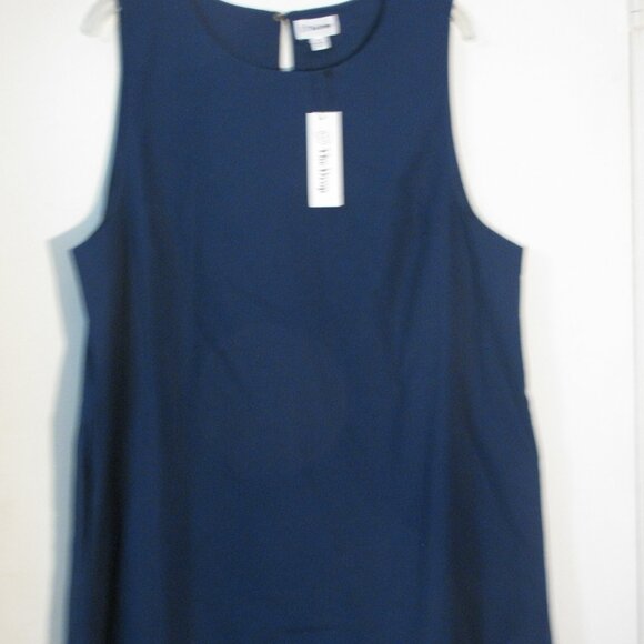 * The Drop Blue Maxi Dress XL Plus NWT $59 100% Cotton Ruffled Skirt - Picture 2 of 6